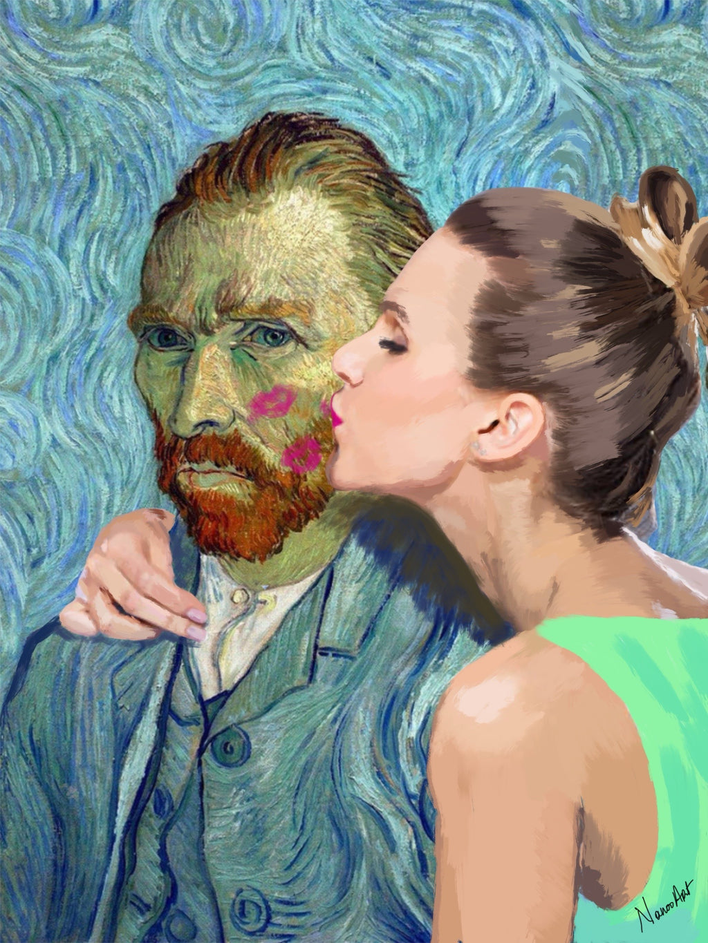 Kiss to Vangogh