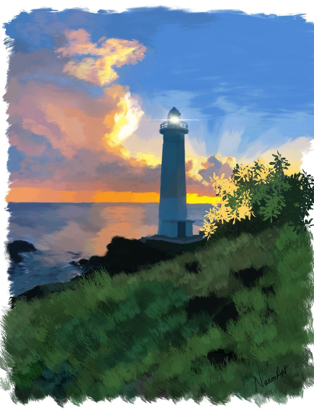 old lighthouse on VIEUX FORT GPE